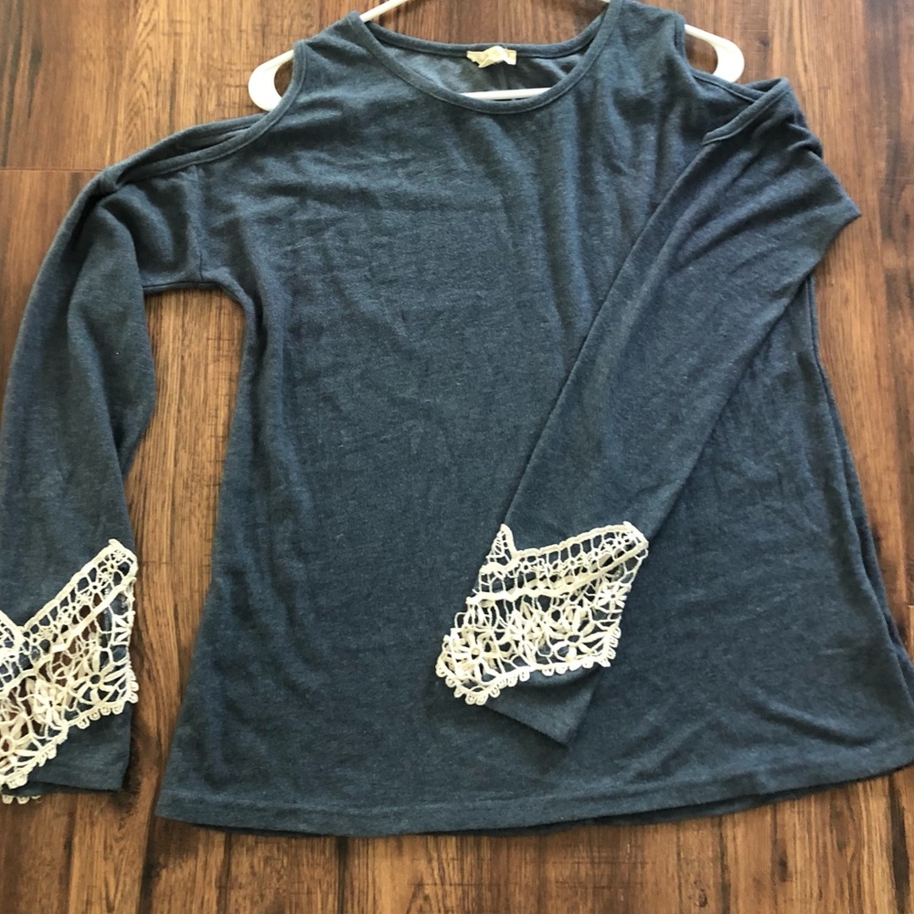 Boutique Top with Lace